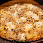 わいん食堂 Chez とし - 2022.11 絶妙！マンゴー＆ずわいがに薄焼きピザ（1,430円）