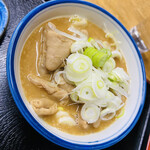 たまおか食堂 - 味噌味、量多めが有難い(●´ω｀●)