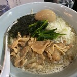 塩そば専門店 桑ばら - 返りジャコとキビナゴ白湯の塩