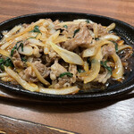 庄や - 黒毛和牛スタミナ炒め