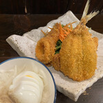 かもめ食堂 - フライの盛合せ