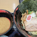 炙ラーメン 明 - 炙り叉焼つけ麺980円