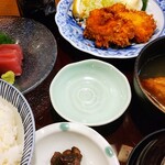 庄や - 日替わりＡ定食950円税込。