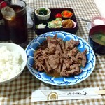 サン浜名 - 生姜焼きの定食