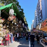 とんかつ 椛 - 隣の阪東橋では酉の市でした。