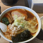 ジンジャービレッジ 村岡屋 - 旨辛生姜しょうゆラーメン