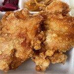 からあげ専門 まつむら商店 - 『醤油唐揚げ弁当ミニ』の醤油唐揚げ