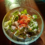 ニコカレー - ランチのサラダ