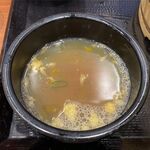 丸亀製麺 - 釜湯割り