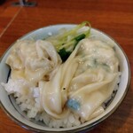 俺の中華たなか家 - やってみたかったアレンジメニュー♬「ワンタン丼」(*^^*)d