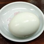 京都らーめん おおの - サービスのゆで卵