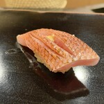 日本橋蛎殻町 すぎた - 金目鯛握り