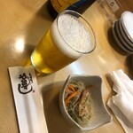 寿司居酒屋 や台ずし - 瓶ビールとおとーし