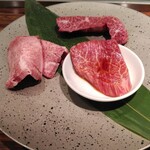 SATOブリアン七番 - 三種盛り