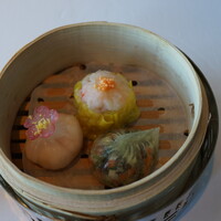 広東料理 センス - Three kinds Steamed Dim Sum Selection by Dim Sum Chef Hayashi