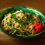Chive Yakisoba (stir-fried noodles)