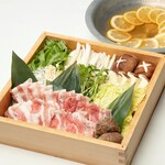 Beautiful Lemon shabu shabu shabu pork from Kochi Prefecture