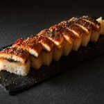 Charcoal-grilled eel Bar Sushi
