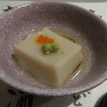 醍醐Premium - お通し 胡麻豆腐