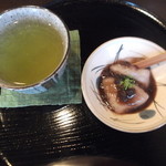 Rakuzen - 食後の後は、嬉しいデザートとお茶もあるよ(^_-)-☆