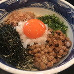 本陣房 - 納豆そば