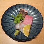 田心 - 刺身の盛り合わせ