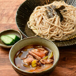 Soba noodles with duck