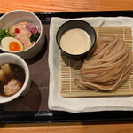 麦の空 GACHI SOBA DOJO - つけ麺 二色麺（昼メニュー）