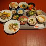能加万菜 万庭 - 朝食の金沢おばんざい風