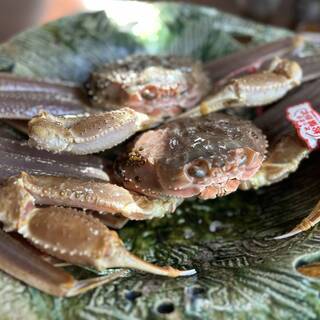 期間限定で松葉蟹コースをご用意します。