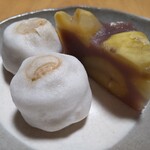 玉澤総本店 - 栗薯蕷、栗蒸羊羹