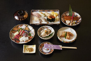 h Sushi Unagi Fugu Tashiro - 寿司のおまかせコース