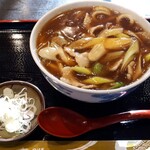 味奈登庵  - カレー南蛮うどん　550円