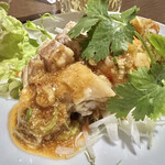 アジアンマーケットガルラ - シンガポール風蒸し鶏のエスニックソース