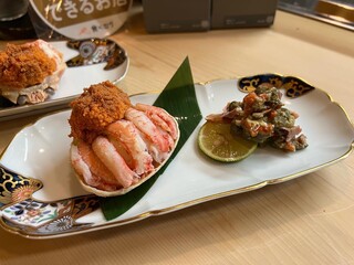 h Sushi Unagi Fugu Tashiro - 香箱蟹（季節限定）