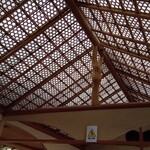 みふね茶屋 - 店内の屋根