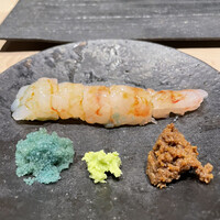 鮨 梢 - 牡丹海老 北海道増毛町