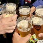 アイリッシュパブ　ザ　クラック - もう何回目かわからないけど乾杯