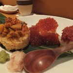おしどり - 無敵のウニ丼のバリエーション