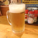 くつろぎ亭ひこべえ  - 生ビール