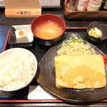 なにわ酒房 - 牛肉だし巻き定食（税込850円）