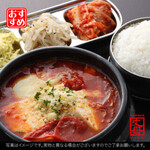 番茄芝士泡菜韩式火锅套餐