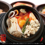 内脏纯豆腐韩式火锅套餐