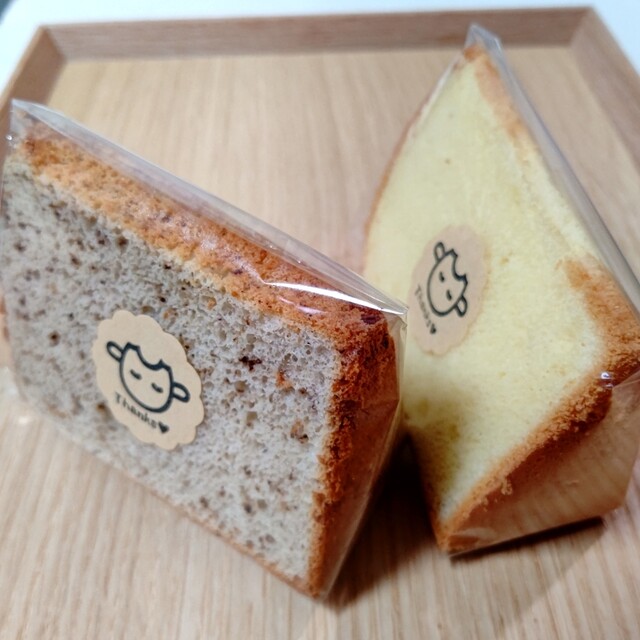 うっちーのシフォンケーキ - 旭川（洋菓子）の写真