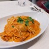 神楽坂タンテボーネ - ⚫渡りがにのトマトクリームスパゲッティ