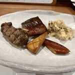 江戸前 ねぎま - 燻製盛り合わせ