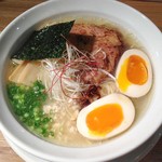 らーめん専門 うしおととり - 鶏塩らーめん　2013年5月