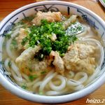 手打ちうどん源内 - かしわうどん