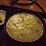 北一ホール - かに雑炊850円