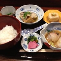 徳うち山 - 鯛茶セット
